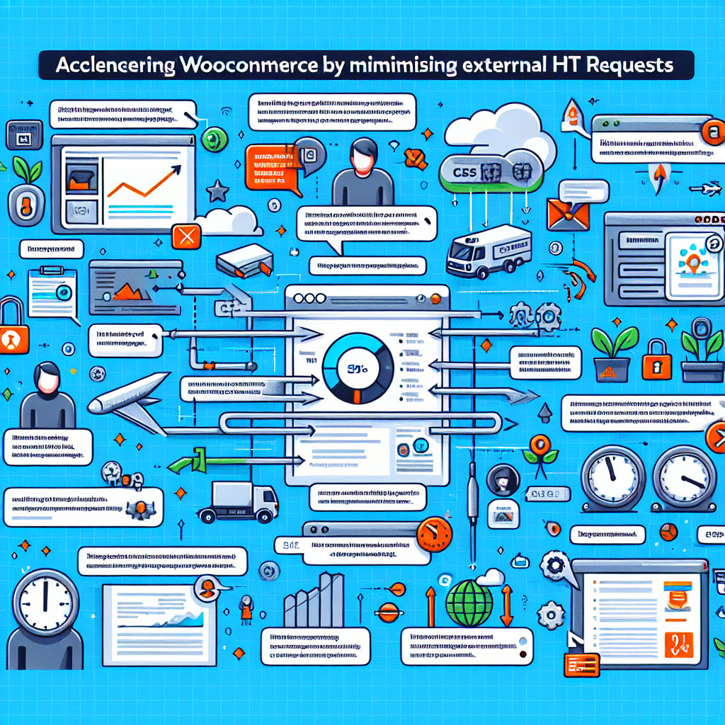 Przyspieszanie WooCommerce przez minimalizację zewnętrznych zapytań HTTP.